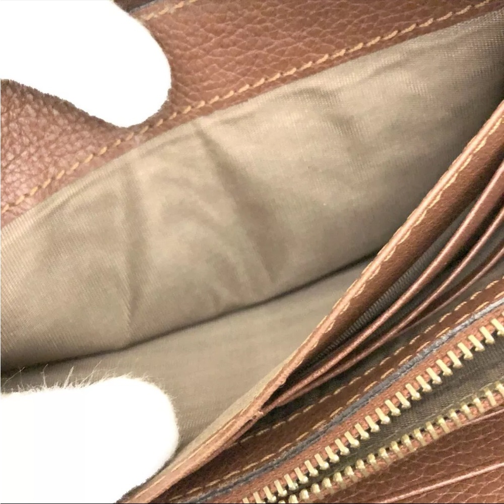 Chloe Paraty Leather Long Zip Around Wallet Purse - Picture 7 of 8